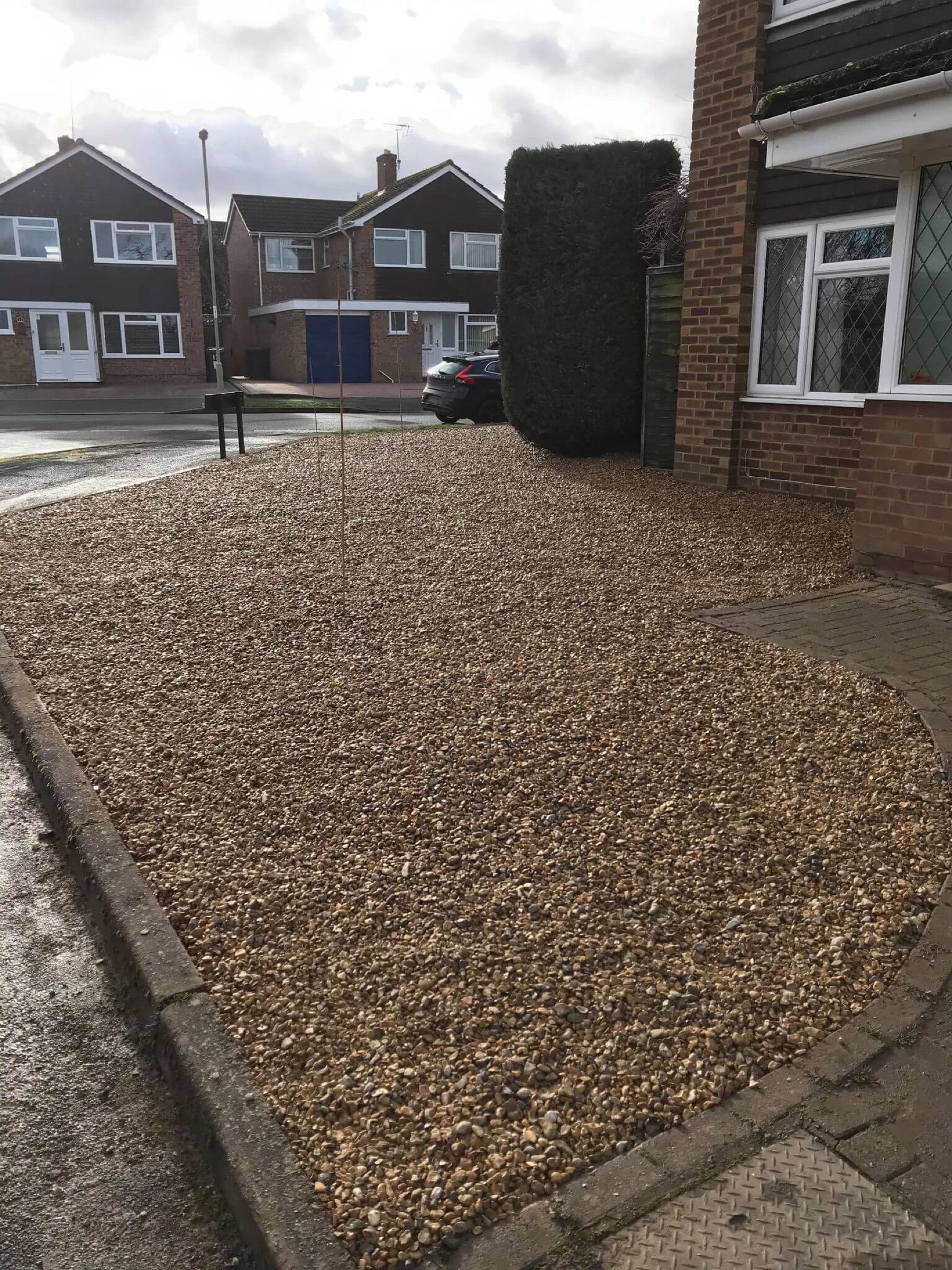 Gravel drive – after