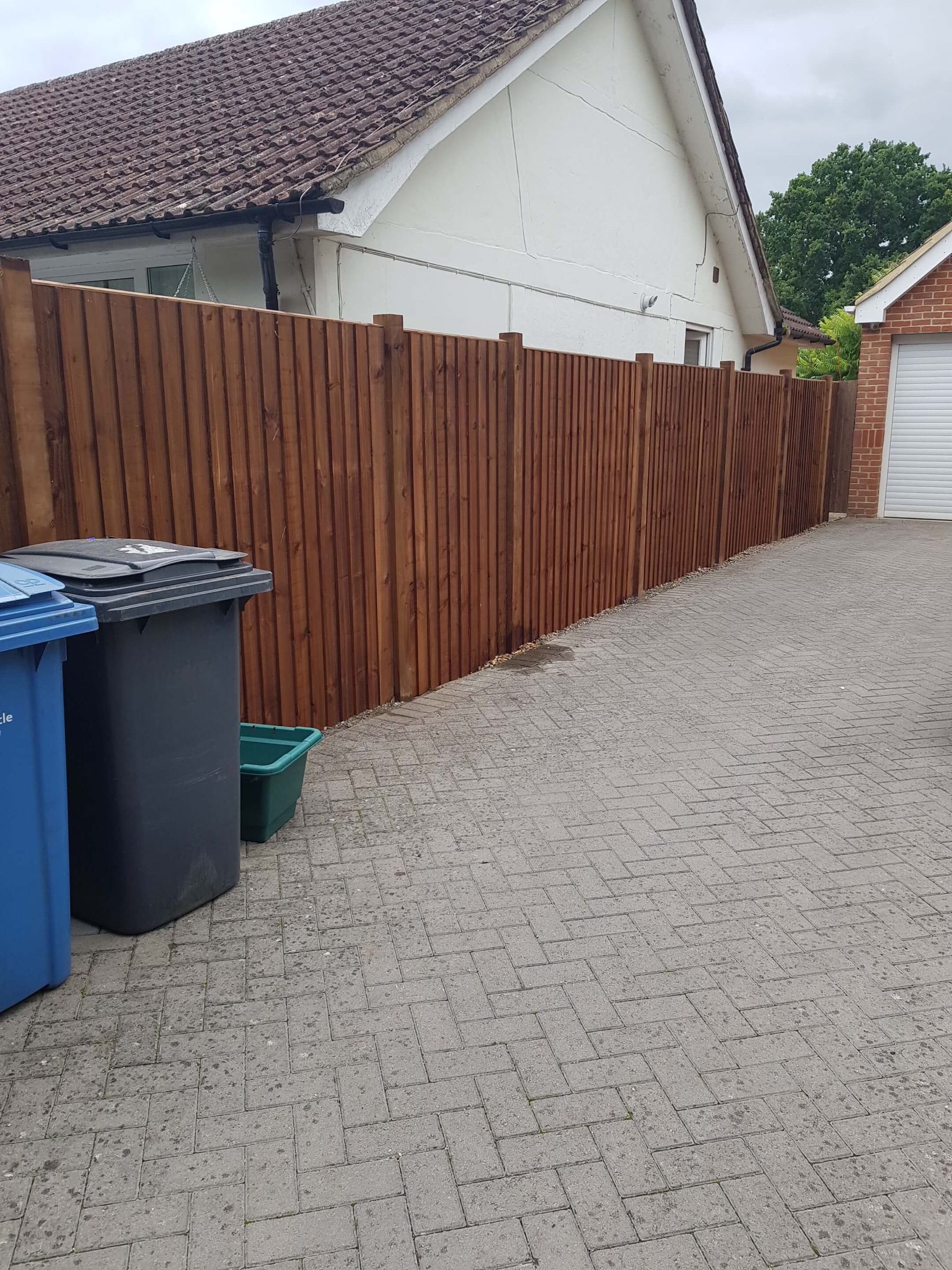 New fence